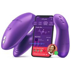 Vibrator Cupluri We-Vibe APP »Chorus Pro Cosmic« 7,8 cm - Purple, Tester