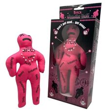 Papusa Bitch Voodoo Doll, roz