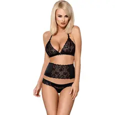 Set Lenjerie Intima Obsessive 846 - Negru