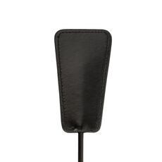 Fluffy Tickler si Bici Negru, Easytoys, Fetish Collection, dubla placere, piele, 39 cm
