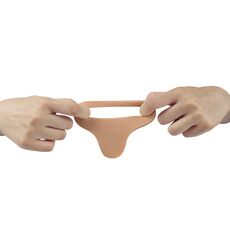 Dildo Anal TPR Lovetoy - The Ultra Soft Double - 16 cm - culoare si material