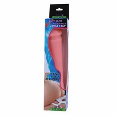 ​Vibrator Realist Multiviteza Flexibil, Waves of Pleasure, 24,5 cm