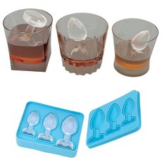 Cadou distractiv ​Forma silicon Butt Plug Ice Cube