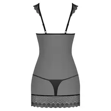 Set Lenjerie si bikini Transparenti Obsessive 857 -Negru