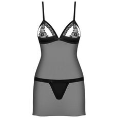 Set Camasa si Bikini  Kierra Obsessive 865-CHE -  Negru