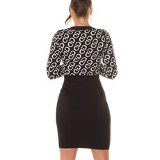 Rochie Tricotată cu Maneci Lungi Koucla