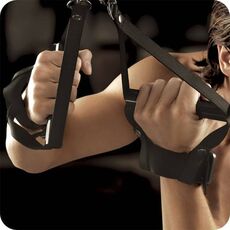 Set catuse piele Sir Richard's Pipedream Command Suspension- negre