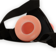 Strapon Barbati Intense, Harness, TPR, 18 cm