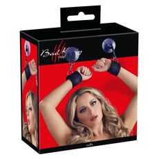 Catuse Bad Kitty, cu închidere cu velcro și ventuze și carabiniere pentru jocuri de bondage