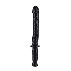 Dildo Realistic Negru model sabie, Get Real, Dong The Manhandler, dildo XXL 38 cm