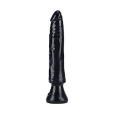 Dildo Negru Toy Joy, Dong Starter, TPE, 16 cm