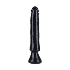 Dildo Negru Toy Joy, Dong Starter, TPE, 16 cm