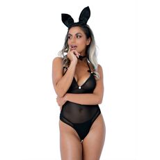 Costumatie iepuras "Tuxedo Bunny Roleplay Set", Daring Intimates, S-L