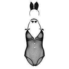 Costumatie iepuras "Tuxedo Bunny Roleplay Set", Daring Intimates, S-L