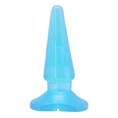 Dop anal Charmly Slim Butt Plug, 9 cm, Bleu