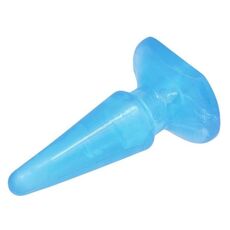 Dop anal Charmly Slim Butt Plug, 9 cm, Bleu