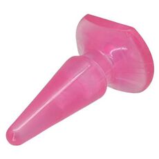 Dop anal Charmly Slim Butt Plug, 9 cm, Roz