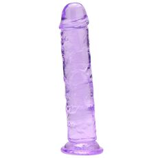 Dildo Loving Joy, cu ventuza, violet, 19 cm