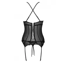 Set lenjerie sex corset sexy si chiloti, Livia Corsetti, Roxelani