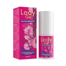 Crema Stimulatoare Intimateline "Lady Gel" 30 ml - vedere laterala