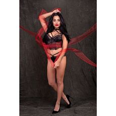 Set Lenjerie Intima Morandina Livia Corsetti - Negru