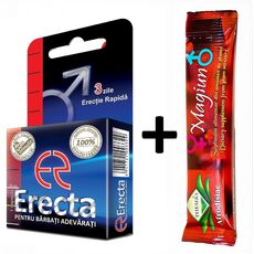 Pachet 1 Erecta + 1 Magiun Afrodisiac Themra