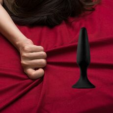 Plug Anal Silicon Negru, Lure, S - detaliu finisaj