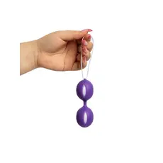 Bile Vaginale Chisa, Ben Wa Balls Purple pentru intarirea muschilor vaginali