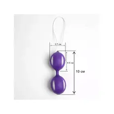 Bile Vaginale Chisa, Ben Wa Balls Purple pentru intarirea muschilor vaginali