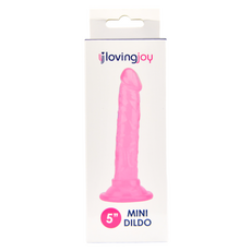 ​Dildo pentru incepatori, Loving Joy, 15 cm, roz