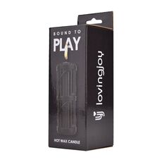 Lumanare Hot Wax Candle, Bound to Play - Negru