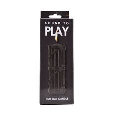 Lumanare Hot Wax Candle, Bound to Play - Negru