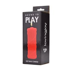 Lumanare Hot Wax Candle, Bound to Play - Rosu