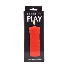Lumanare Hot Wax Candle, Bound to Play - Rosu