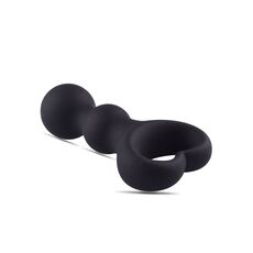 Plug anal Heart Clip Tip, Toyz4Lovers, Negru