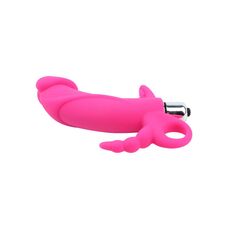 Vibrator triplu Sweet Breeze Roz - specificatii dimensiuni 14,7 cm diametru 3,7 cm