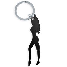 Diverty Sex - Breloc cu silueta feminina si deschizator de bere - Negru