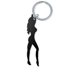 Diverty Sex - Breloc cu silueta feminina si deschizator de bere - Negru