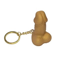 Diverty Sex - Breloc de cauciuc forma Fluier penis auriu