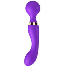 Aparat Masaj Loving Joy Dual Ended Wand -20 Viteze, 8 Vibratii - Violet