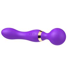 Aparat Masaj Loving Joy Dual Ended Wand -20 Viteze, 8 Vibratii - Violet