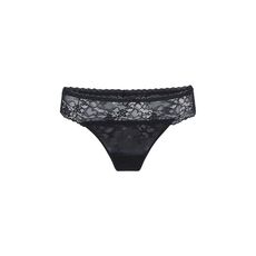 Tanga Dantelat LingaDore - Negru