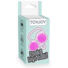 Bile Vaginale Kegel ToyJoy "Funky Love Balls" 21 cm - Roz##