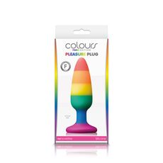 Dildo Pleasure Plug Rainbow Pride Edition - Medium