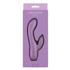 Vibrator Iepuras Obsession Juliet - Light Purple - culoare si material