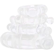 Set 4 Inele Penis - Renegade Vitality Rings Clear