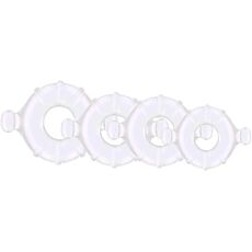 Set 4 Inele Penis - Renegade Vitality Rings Clear