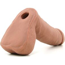 Realistic Ultraskin dildo Vac-U-Lock 8" UR3, maron - 20 cm