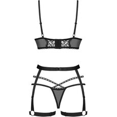 Set Lenjerie Intima  Blomentis Obsessive - Negru