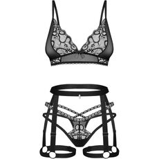 Set Lenjerie Intima  Blomentis Obsessive - Negru